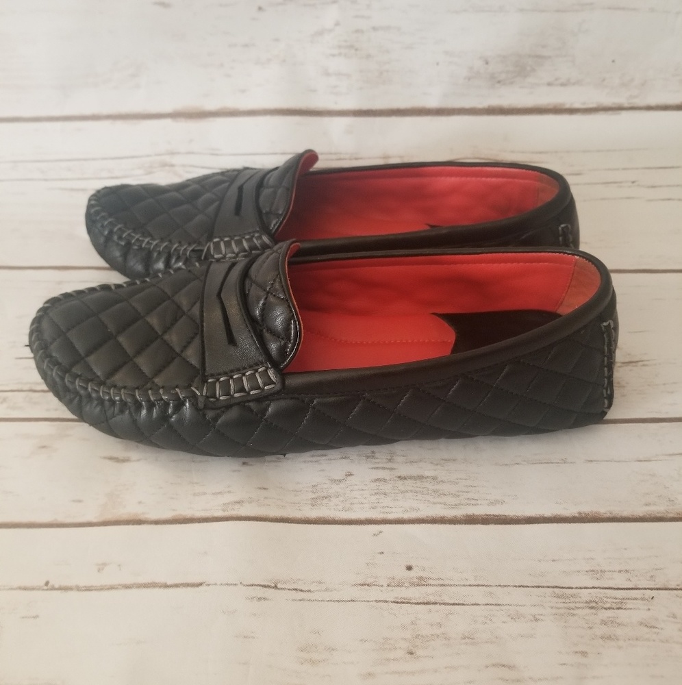 Johnston & Murphy Black Loafers 9M
